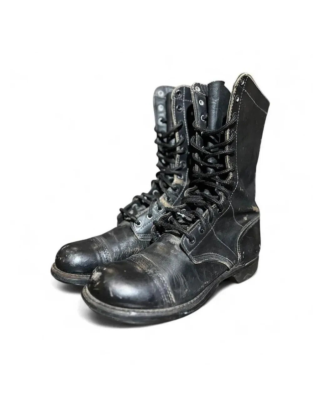 Vintage Corcoran Leather Combat Jump Boots